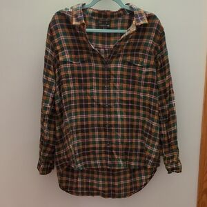 Toad&Co Women's Flannel Sz XL Excellent Condition